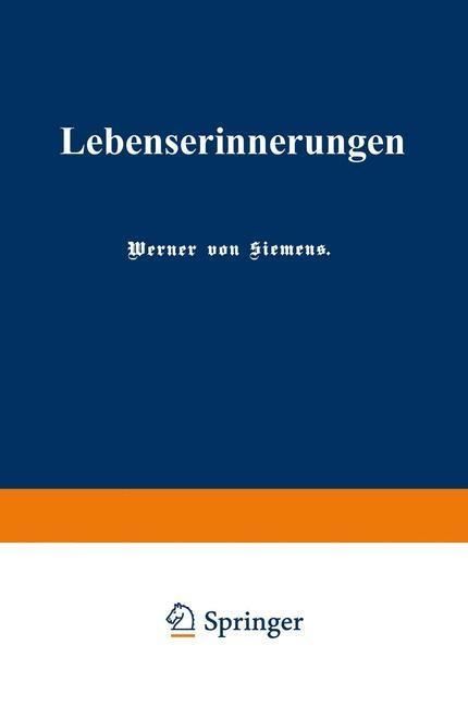 Produktbild: Lebenserinnerungen