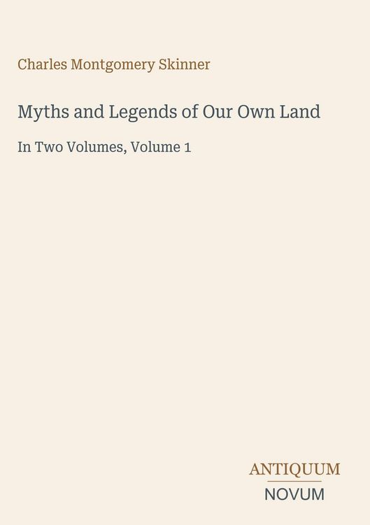 Produktbild: Myths and Legends of Our Own Land