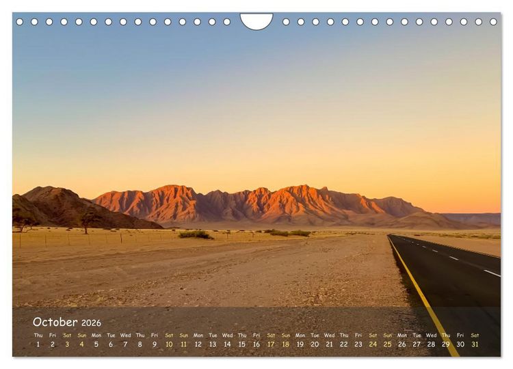Produktbild: Namibia - African Beauty (Wall Calendar 2026 DIN A4 landscape), CALVENDO 12 Month Wall Calendar