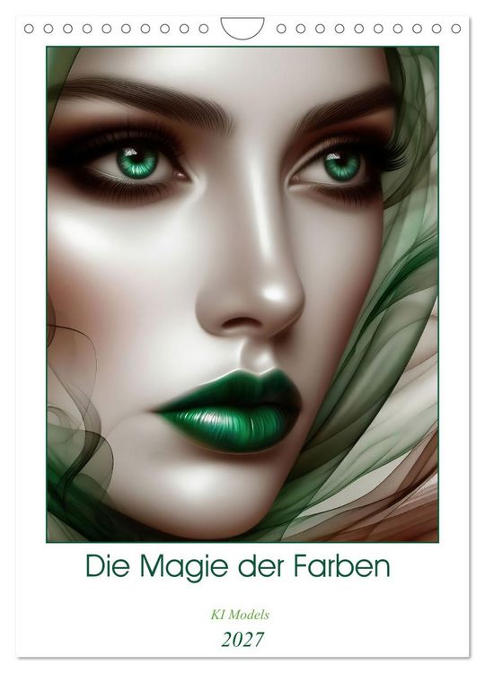 Produktbild: Die Magie der Farben (Wandkalender 2027 DIN A4 hoch), CALVENDO Monatskalender