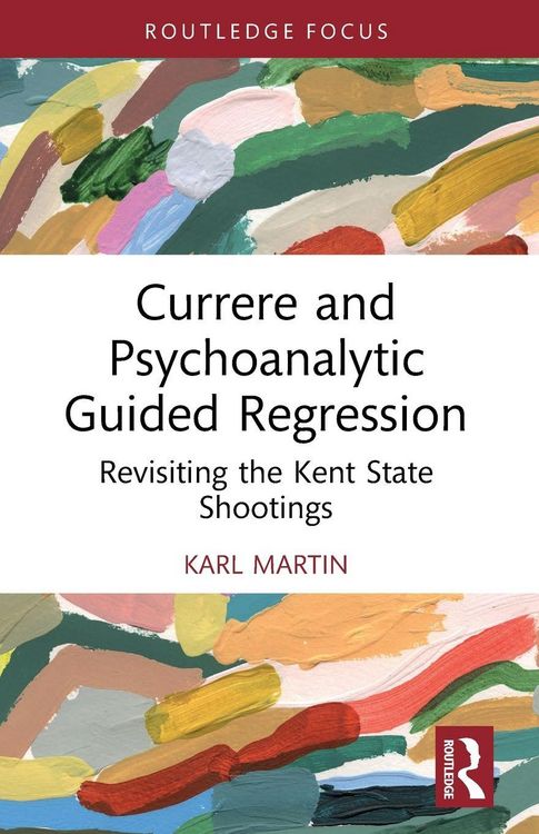 Produktbild: Currere and Psychoanalytic Guided Regression