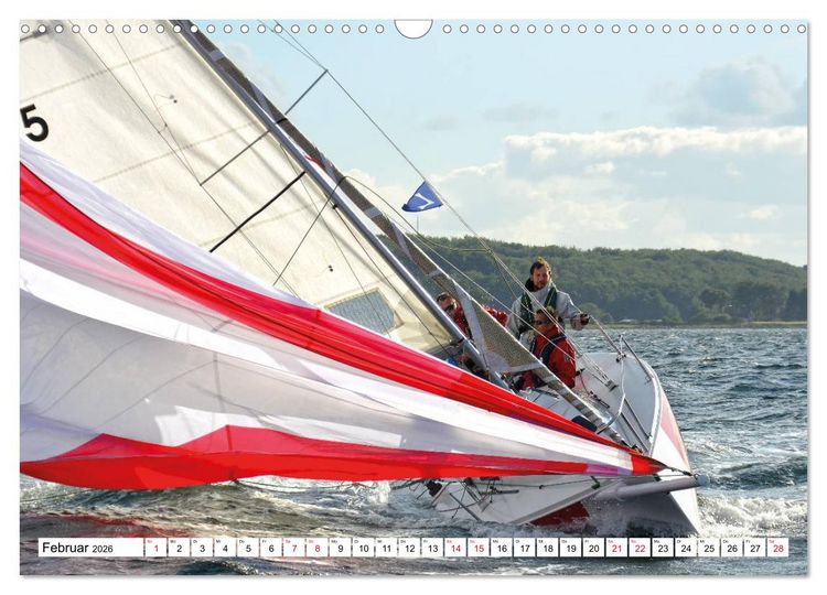 Produktbild: Leidenschaft Segeln (Wandkalender 2026 DIN A3 quer), CALVENDO Monatskalender