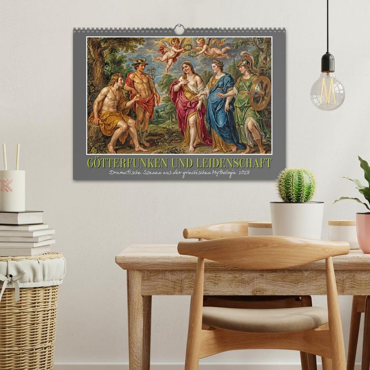 Produktbild: G&ouml;tterfunken und Leidenschaft (Wandkalender 2027 DIN A3 quer), CALVENDO Monatskalender