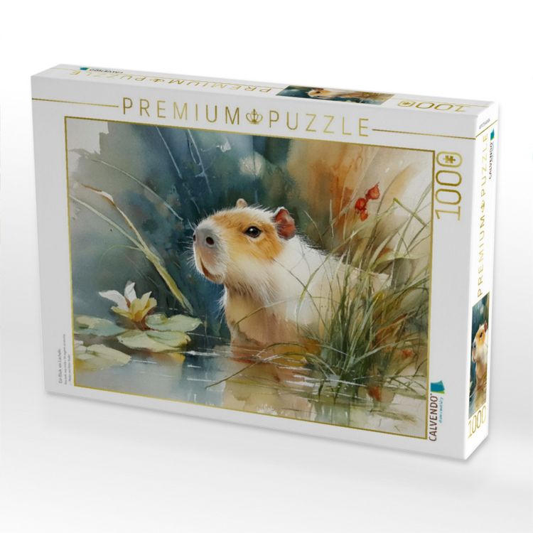 Produktbild: CALVENDO Puzzle Ein Blick, ein L&auml;cheln | 1000 Teile Lege-Gr&ouml;&szlig;e 64x48cm Foto-Puzzle f&uuml;r gl&uuml;ckliche Stunden