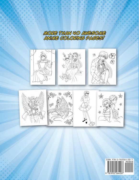 Produktbild: Anime Coloring Book