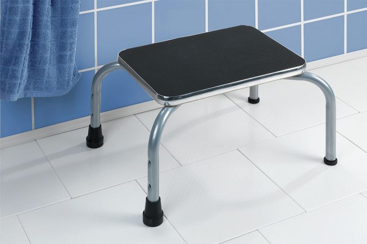Produktbild: Sicherheits-Tritt Mod. Secura, Sicherheitsschemel mit Haltegriff