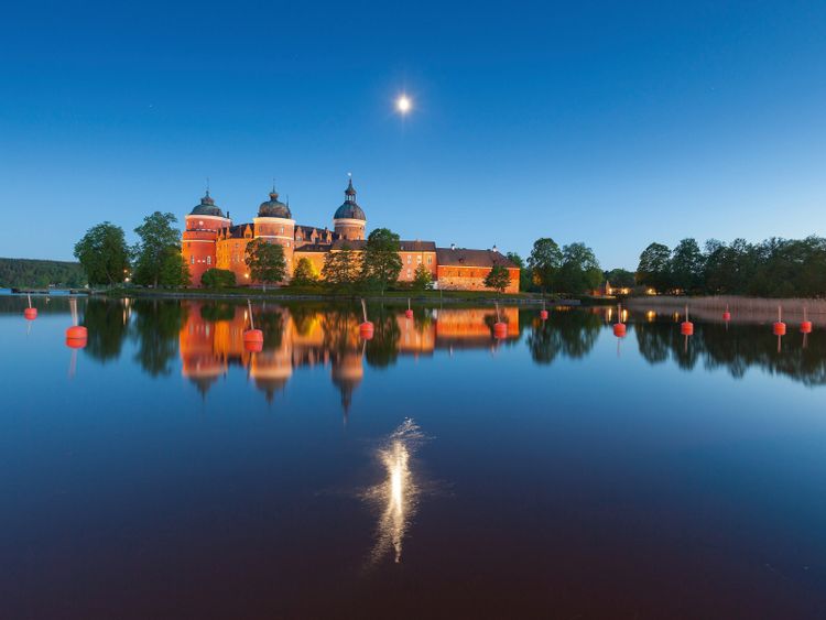 Produktbild: CALVENDO Puzzle Schloss Gripsholm am See M&auml;laren 1000 Teile Lege-Gr&ouml;&szlig;e 64 x 48 cm Foto-Puzzle Bild von N N