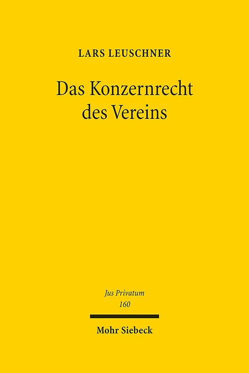 Bild vom Artikel Das Konzernrecht des Vereins vom Autor Lars Leuschner