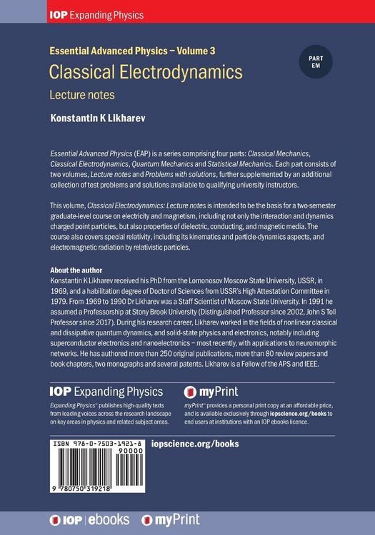 Produktbild: Classical Electrodynamics