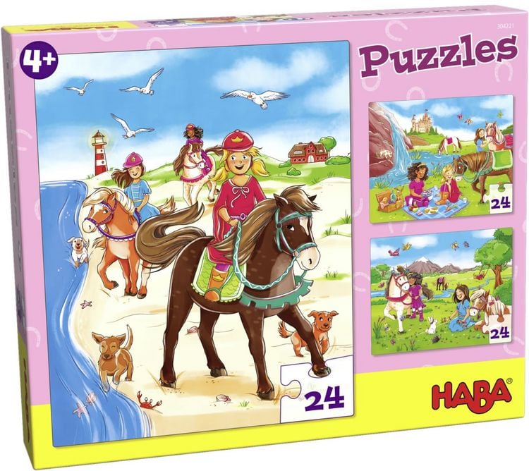 Produktbild: HABA - Puzzles Pferdefreundinnen