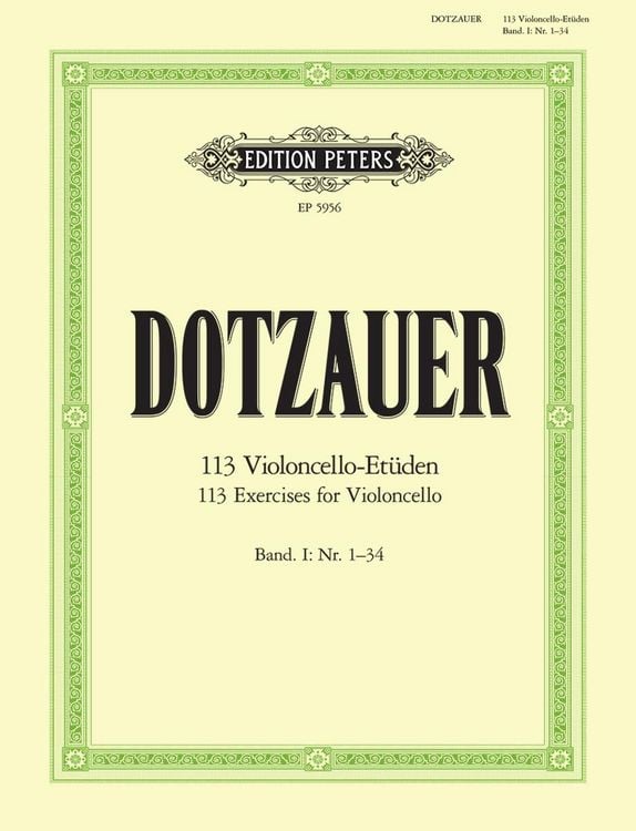 Produktbild: 113 Violoncello-Et&uuml;den