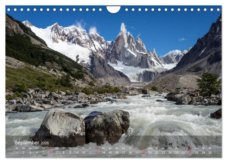 Produktbild: Faszinierende Landschaften der Welt: Traumberge und Wanderparadiese (Wandkalender 2026 DIN A4 quer), CALVENDO Monatskalender