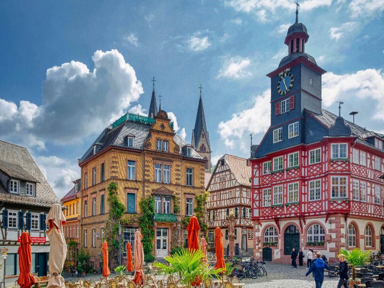 Produktbild: CALVENDO Puzzle Rathaus | 1000 Teile Lege-Gr&ouml;&szlig;e 64x48cm Foto-Puzzle f&uuml;r gl&uuml;ckliche Stunden