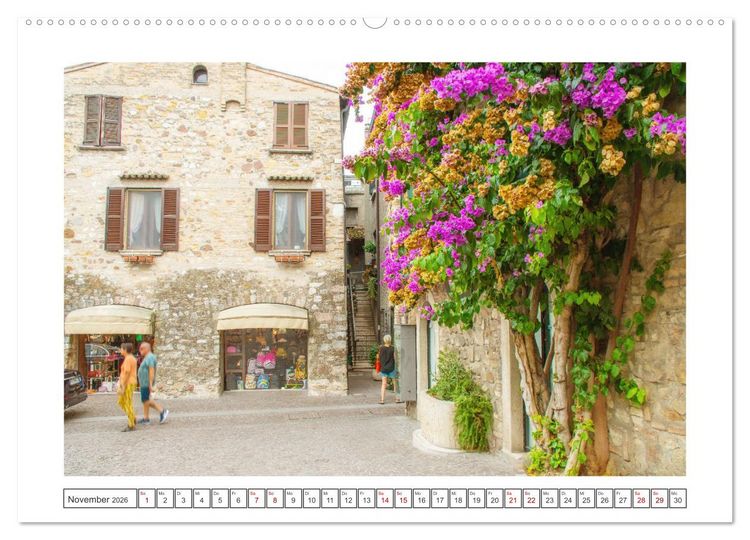 Produktbild: Sirmione - sch&ouml;nster Ort am Gardasee (hochwertiger Premium Wandkalender 2026 DIN A2 quer), Kunstdruck in Hochglanz