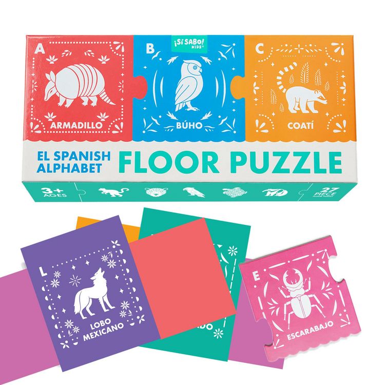 Produktbild: El Spanish Alphabet Jumbo Floor Puzzle