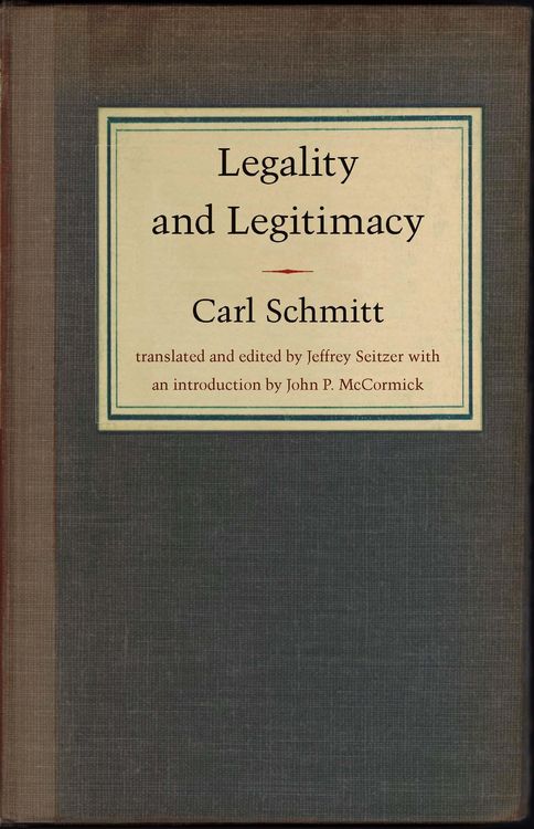 Produktbild: Legality and Legitimacy