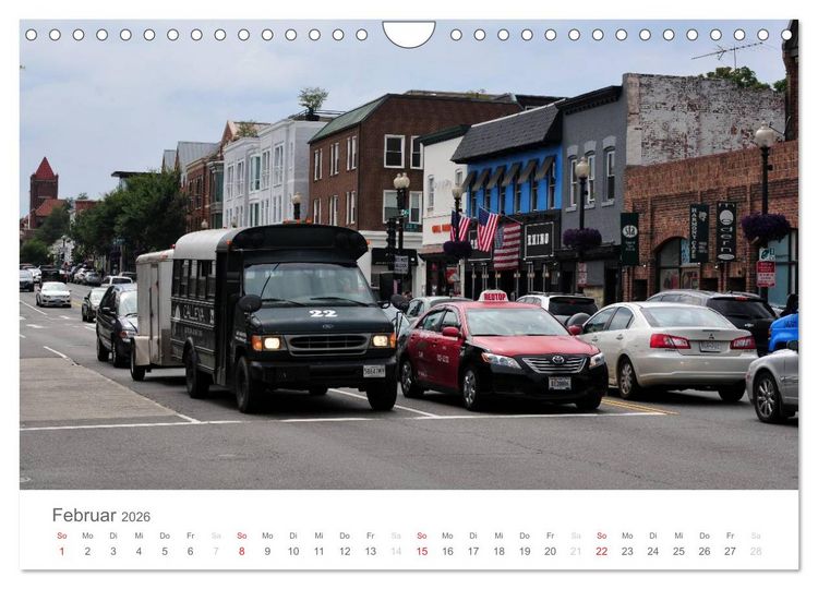 Produktbild: Washington im Auge des Fotografen (Wandkalender 2026 DIN A4 quer), CALVENDO Monatskalender
