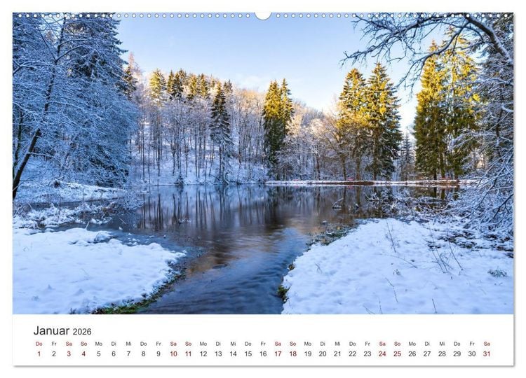 Produktbild: Grafschaft, ein Dorf im Schmallenberger Sauerland (hochwertiger Premium Wandkalender 2026 DIN A2 quer), Kunstdruck in Hochglanz