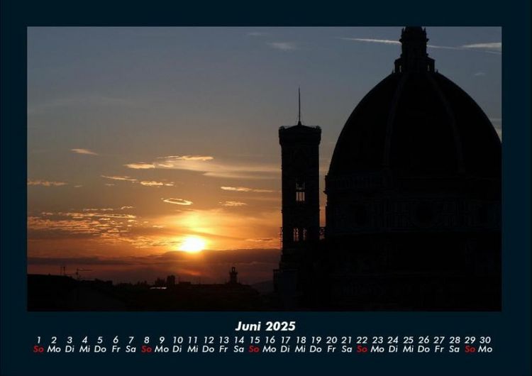 Produktbild: Sonnenuntergang 2025 Fotokalender DIN A4