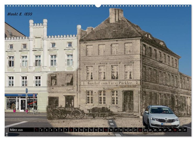Produktbild: Peitzer Motive alt und neu (Wandkalender 2026 DIN A2 quer), CALVENDO Monatskalender