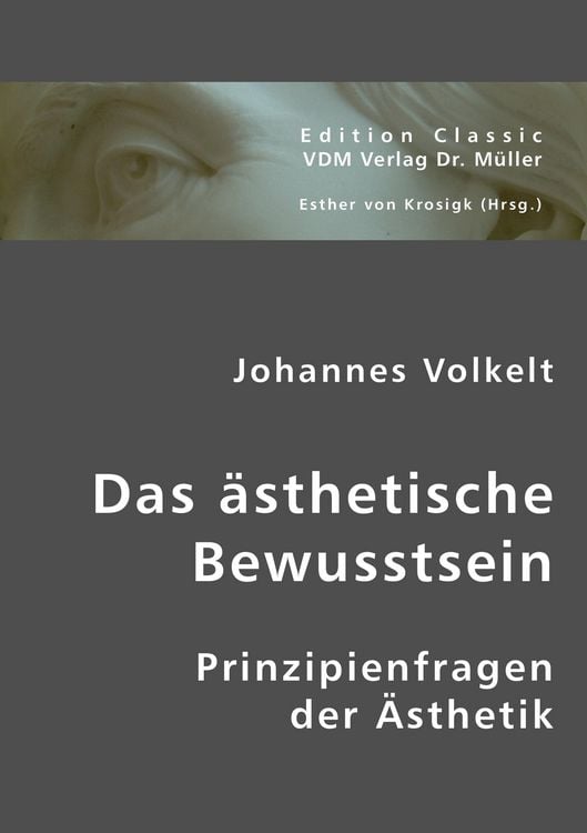 Produktbild: Das &auml;sthetische Bewusstsein:
