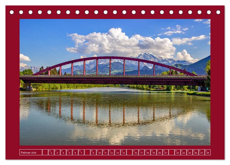 Produktbild: Sch&ouml;ne Gr&uuml;&szlig;e aus Hallein (Tischkalender 2026 DIN A5 quer), CALVENDO Monatskalender