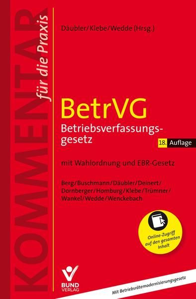 Produktbild: BetrVG - Betriebsverfassungsgesetz