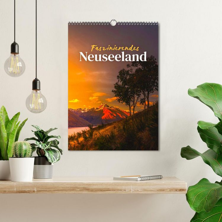 Produktbild: Faszinierendes Neuseeland (Wandkalender 2026 DIN A3 hoch), CALVENDO Monatskalender