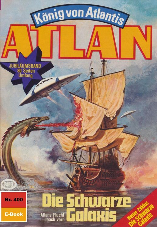 Produktbild: Atlan 400: Die schwarze Galaxis
