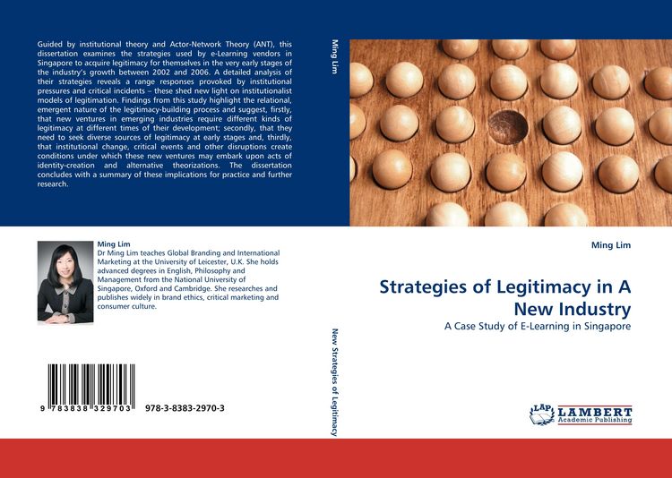 Produktbild: Strategies of Legitimacy in A New Industry