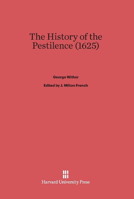 Produktbild: The History of the Pestilence (1625)