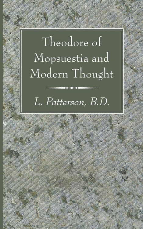 Produktbild: Theodore of Mopsuestia and Modern Thought