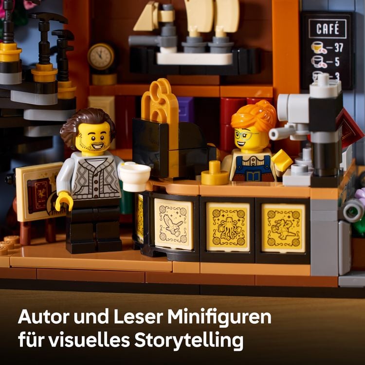 Produktbild: LEGO Icons Buchladen: Buchst&uuml;tze Modellbausatz f&uuml;r Erwachsene 11379