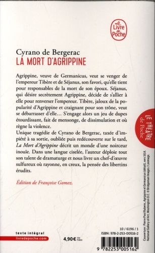 Produktbild: La mort d'Agrippine : veuve de Germanicus