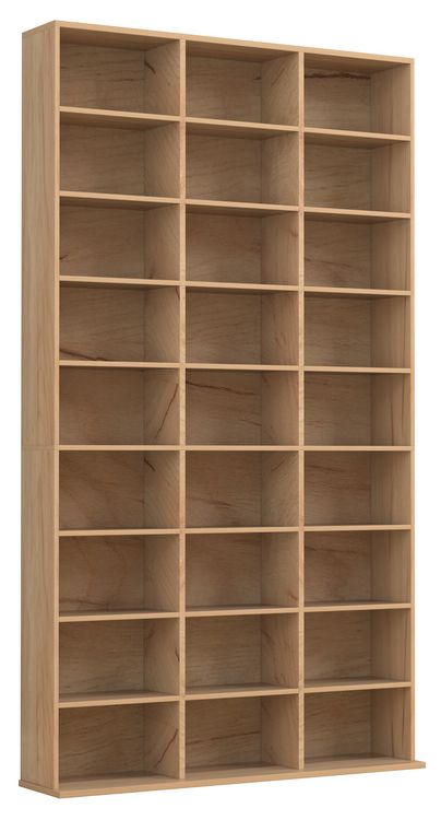 Produktbild: Holz CD DVD Standregal B&uuml;cherregal Regal Megosa XL
