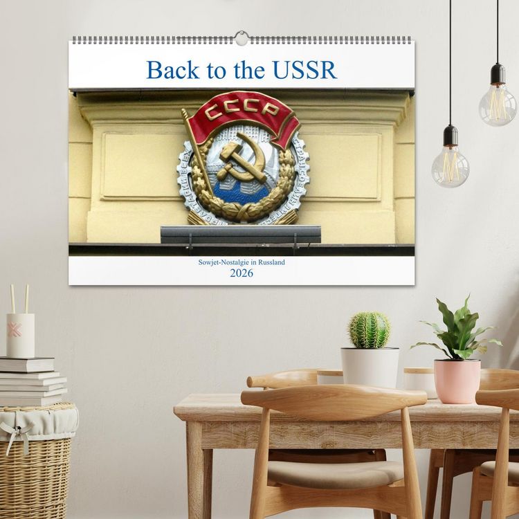 Produktbild: Back to the USSR - Sowjet-Nostalgie in Russland (Wandkalender 2026 DIN A2 quer), CALVENDO Monatskalender