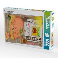 Produktbild: CALVENDO Puzzle Mein Schwein Rosalie | 1000 Teile Lege-Gr&ouml;&szlig;e 64x48cm Foto-Puzzle f&uuml;r gl&uuml;ckliche Stunden