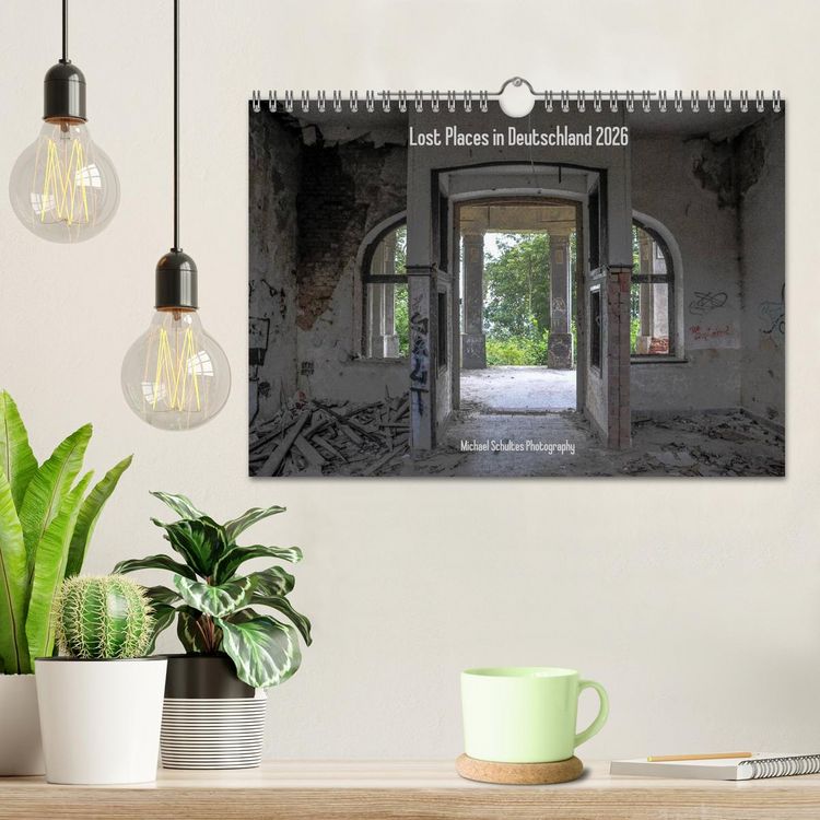 Produktbild: Lost Places in Deutschland 2026 (Wandkalender 2026 DIN A4 quer), CALVENDO Monatskalender