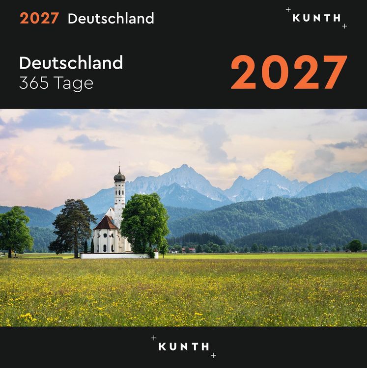 Produktbild: Deutschland - KUNTH 365-Tage-Abrei&szlig;kalender 2027