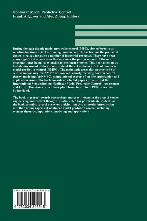 Produktbild: Nonlinear Model Predictive Control
