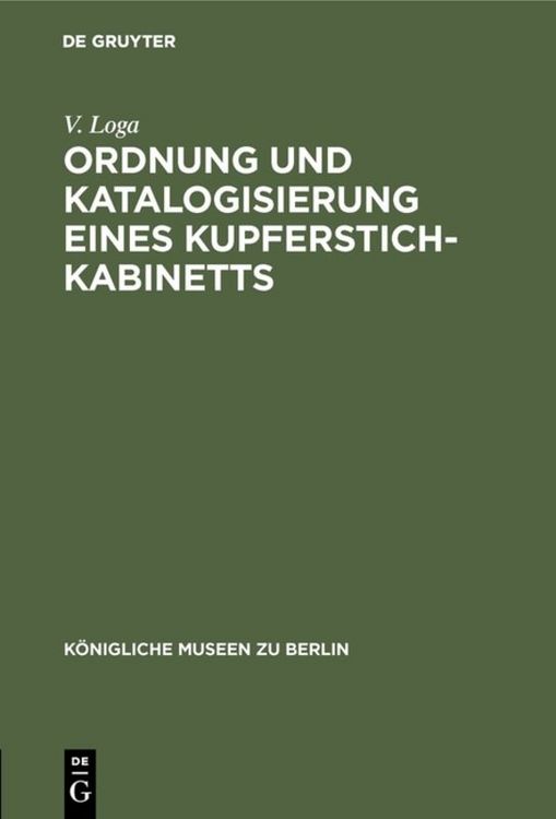 Produktbild: Ordnung und Katalogisierung eines Kupferstich-Kabinetts