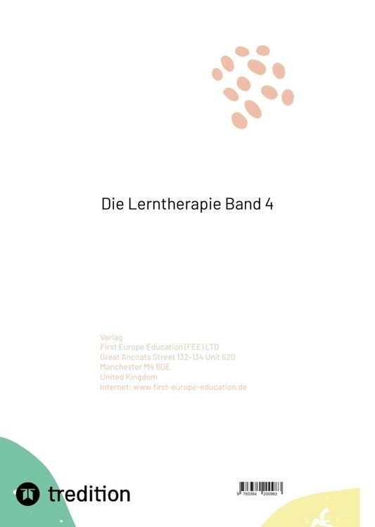 Produktbild: Die Lerntherapie Band 4