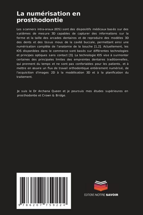 Produktbild: La num&eacute;risation en prosthodontie