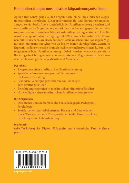 Produktbild: Familienberatung in muslimischen Migrantenorganisationen
