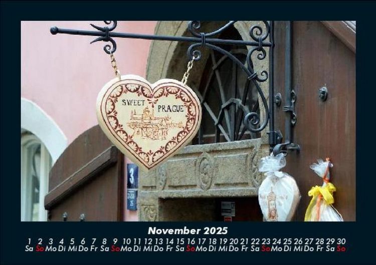 Produktbild: Prag 2025 Fotokalender DIN A5