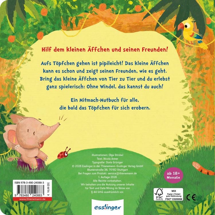 Produktbild: Meine Mitspiel-Pappe: Komm, wir gehen aufs T&ouml;pfchen!