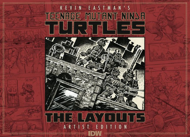 Produktbild: Teenage Mutant Ninja Turtles Layouts by Kevin Eastman Artist's Edition