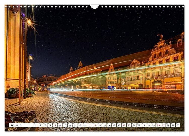 Produktbild: Mein Erfurt - Hier bin ch zu Hause (Wandkalender 2027 DIN A3 quer), CALVENDO Monatskalender