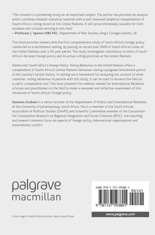 Produktbild: Democratic South Africa's Foreign Policy