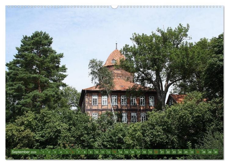 Produktbild: Hannoversches Wendland Vertr&auml;umtes Landleben (hochwertiger Premium Wandkalender 2026 DIN A2 quer), Kunstdruck in Hochglanz